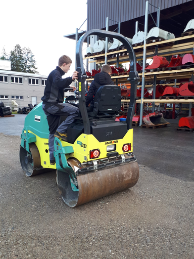 Bagger fahren