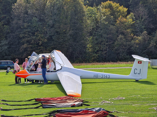 Fliegen mit dem Segelflugzeug