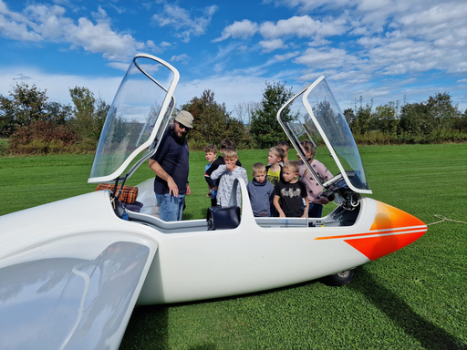 Fliegen mit dem Segelflugzeug