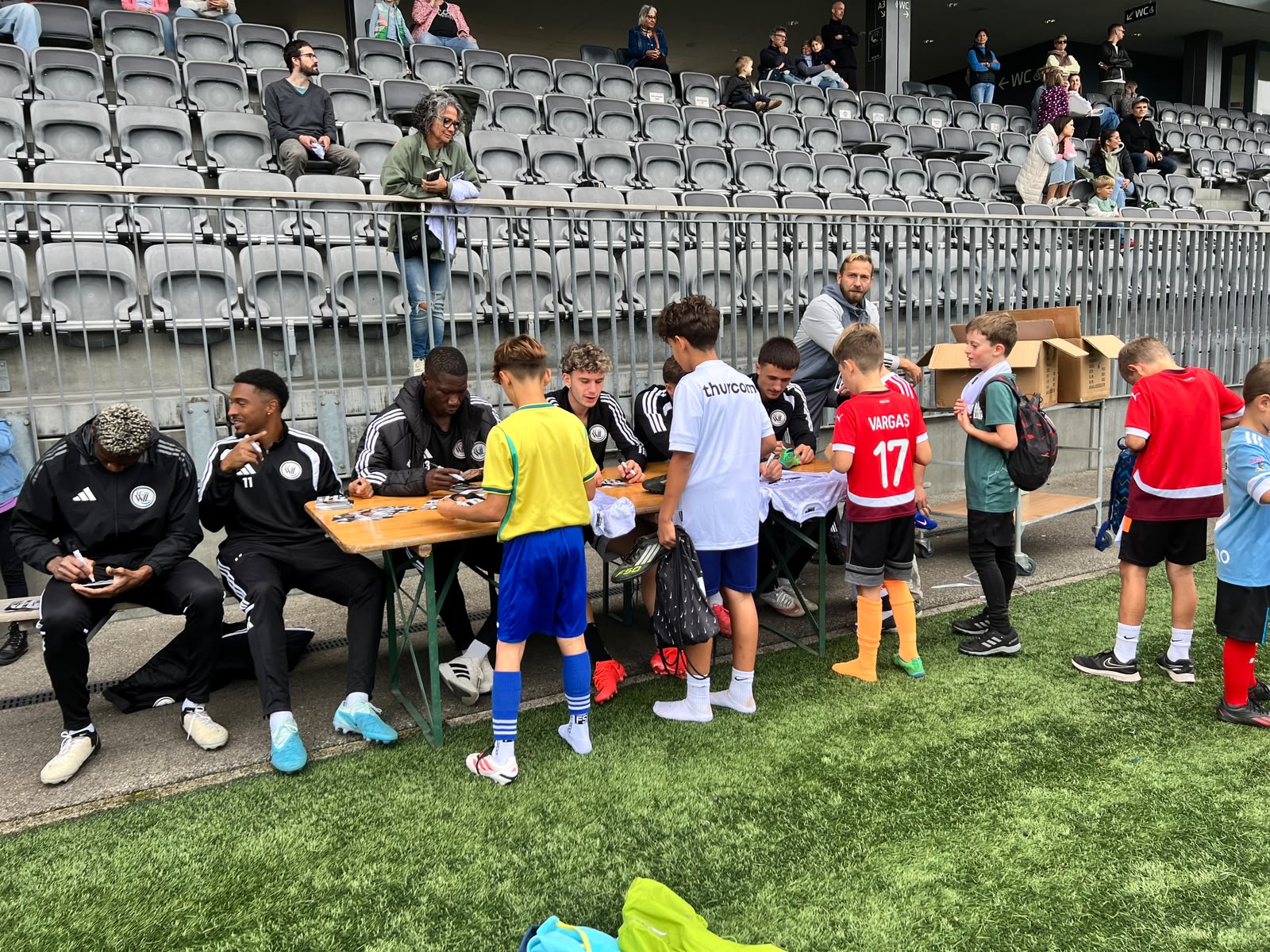 Training mit dem FC Wil 