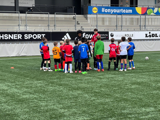 Training mit dem FC Wil