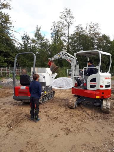 Bagger fahren